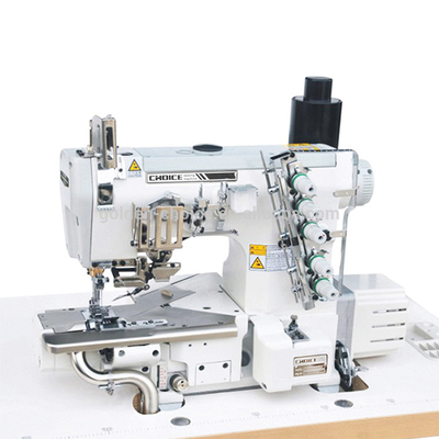 China factory flat bed making shirt interlocks sewing machine tshirt